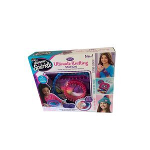 NIB Cra-Z-Art Loom Knitting Kit 3-in-1 Shimmer n' Sparkle Ages 8+